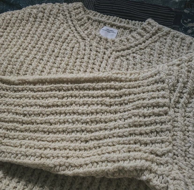 Visvim Amplus crew hand knit (N. D.) Size US L / EU 52-54 / 3 - 8 Thumbnail