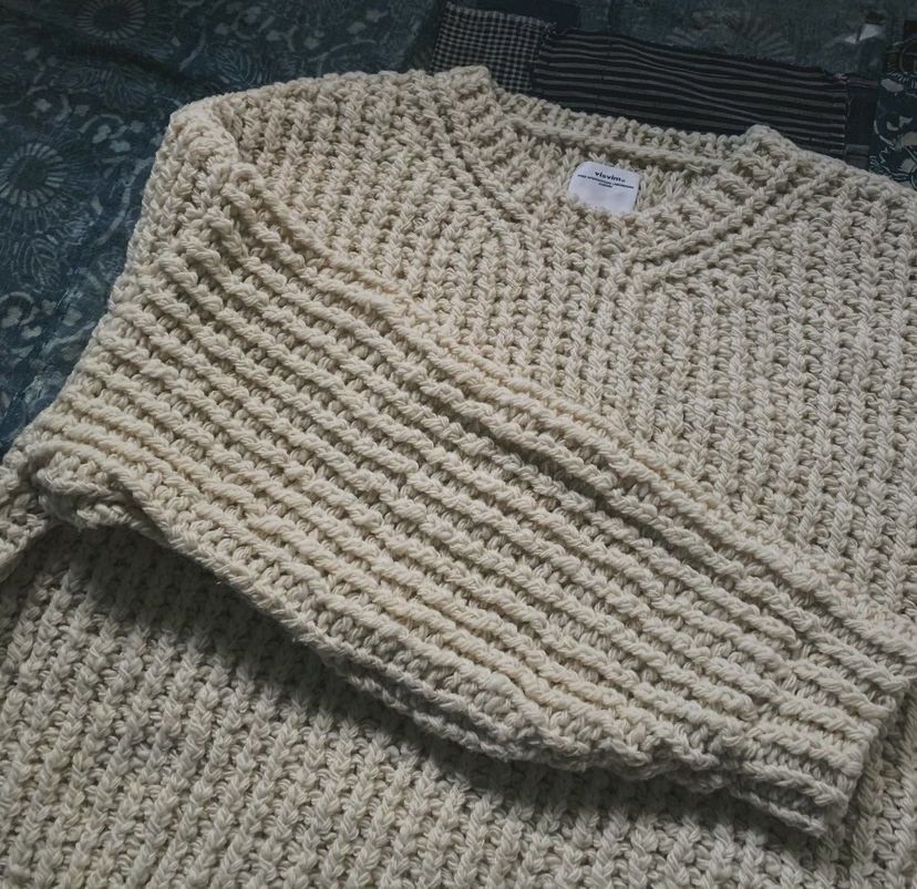 Visvim Amplus crew hand knit (N. D.) Size US L / EU 52-54 / 3 - 4 Thumbnail