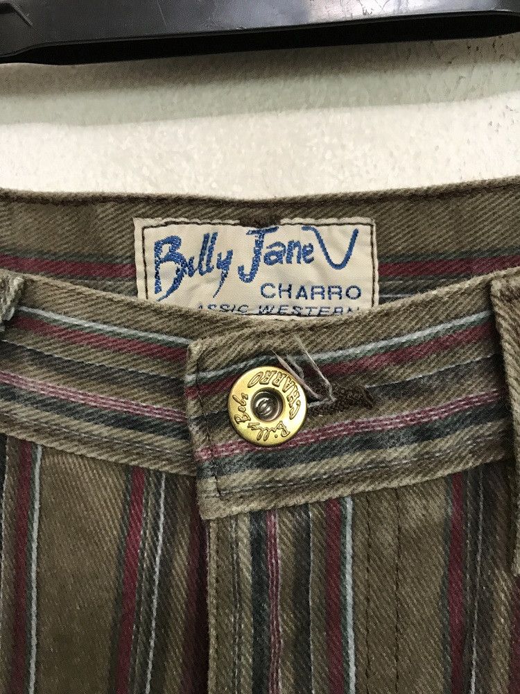 Vintage Vintage CHARRO " Billy Jane Classic Western Striped Pant Size US 31 - 8 Thumbnail