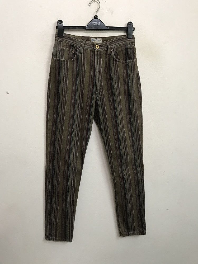 Vintage Vintage CHARRO " Billy Jane Classic Western Striped Pant Size US 31 - 2 Thumbnail