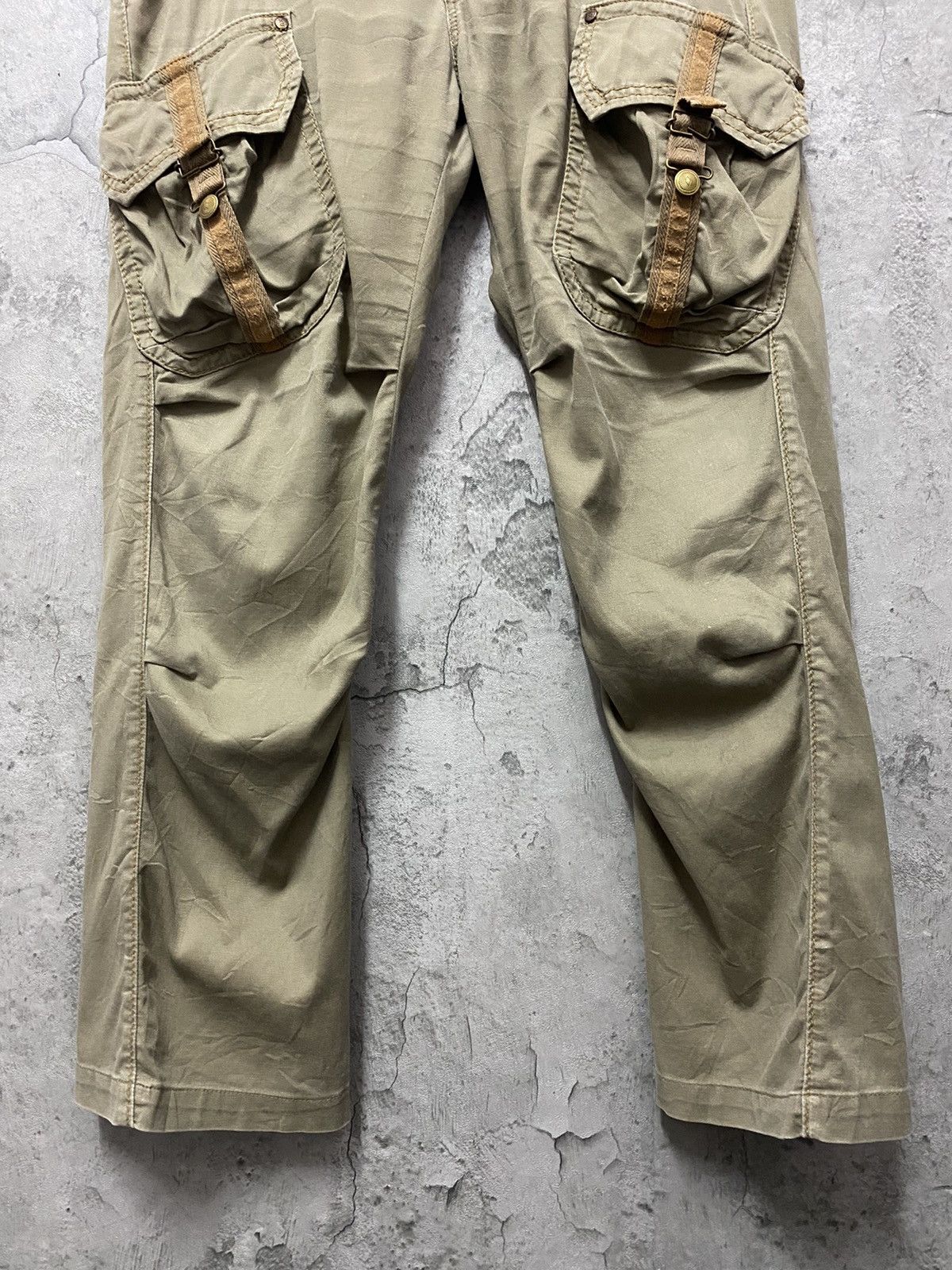 Edwin × Japanese Brand Vintage Edwin Japan Cargo Tactical Bush Parachute Pants Size US 33 - 6 Thumbnail