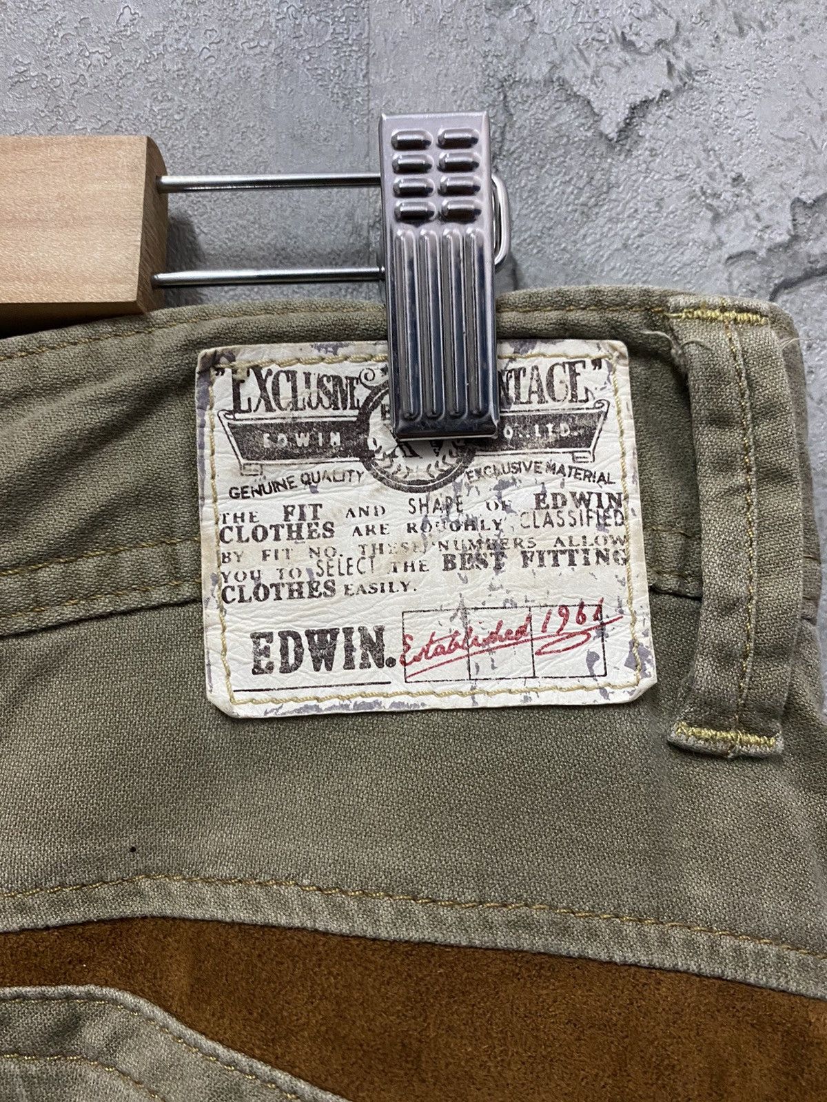 Edwin × Japanese Brand Vintage Edwin Japan Cargo Tactical Bush Parachute Pants Size US 33 - 15 Thumbnail
