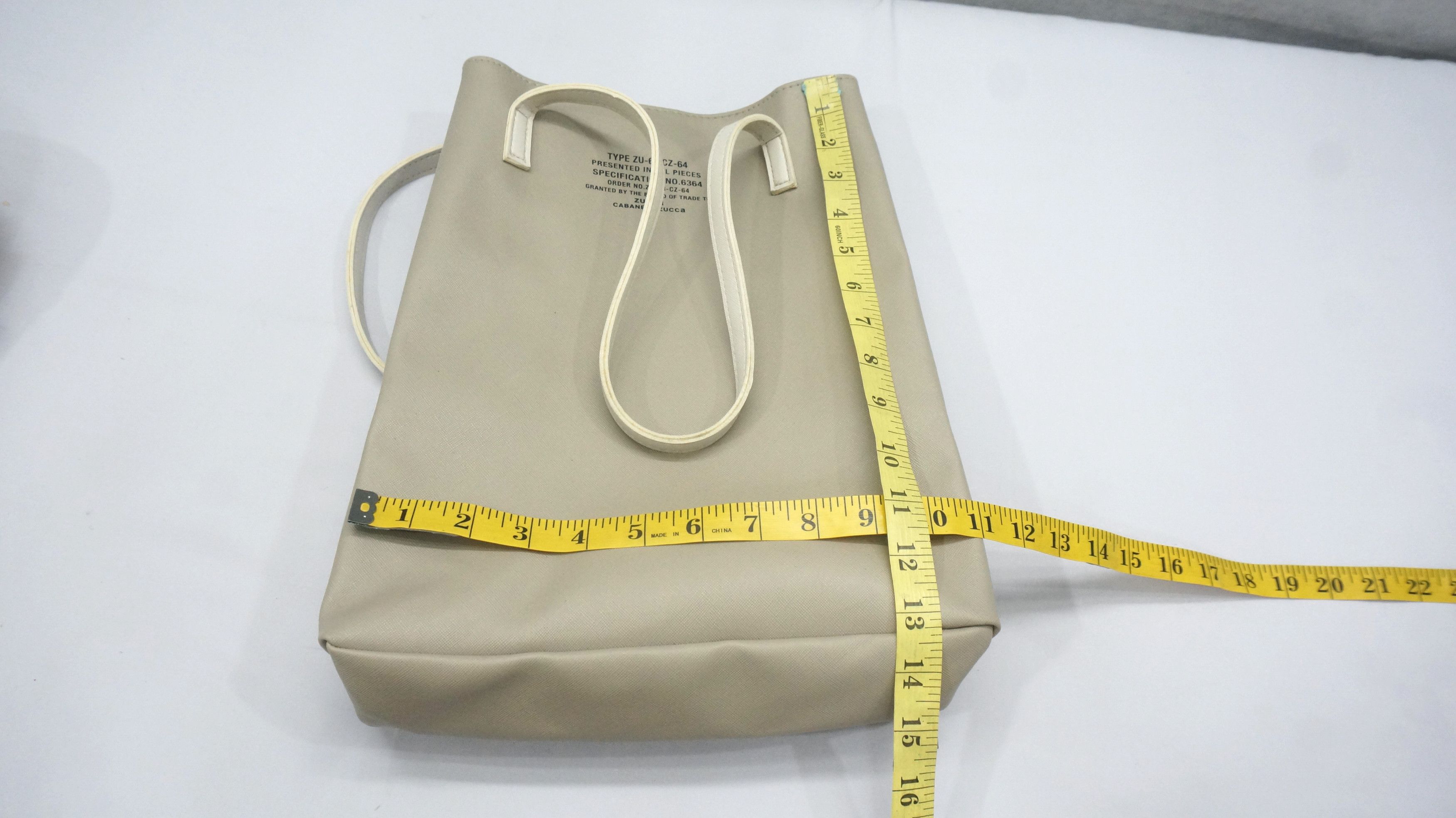 CABANE de ZUCCa CABANE DE ZUCCA PVC Tote Bag Size ONE SIZE - 7 Thumbnail