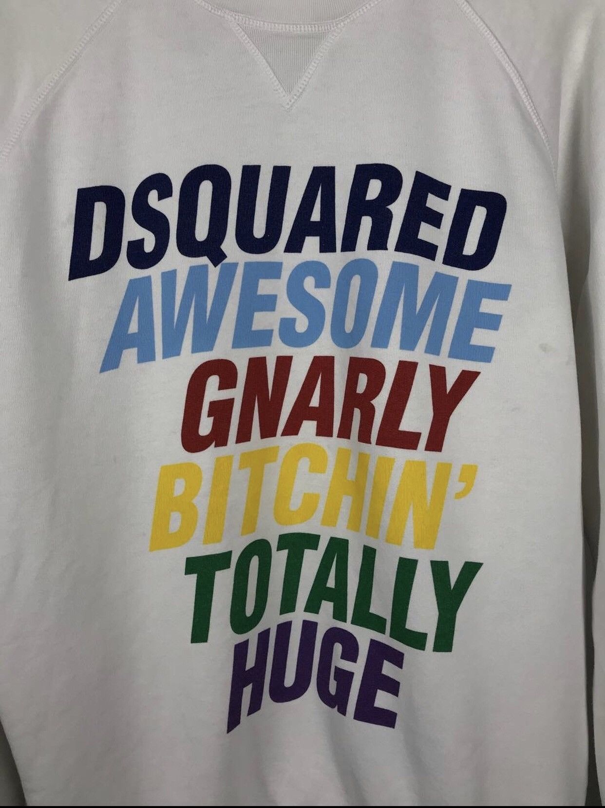 Dsquared2 Dsquared 2 vintage luxury streetwear sweatshirt Size US L / EU 52-54 / 3 - 3 Thumbnail