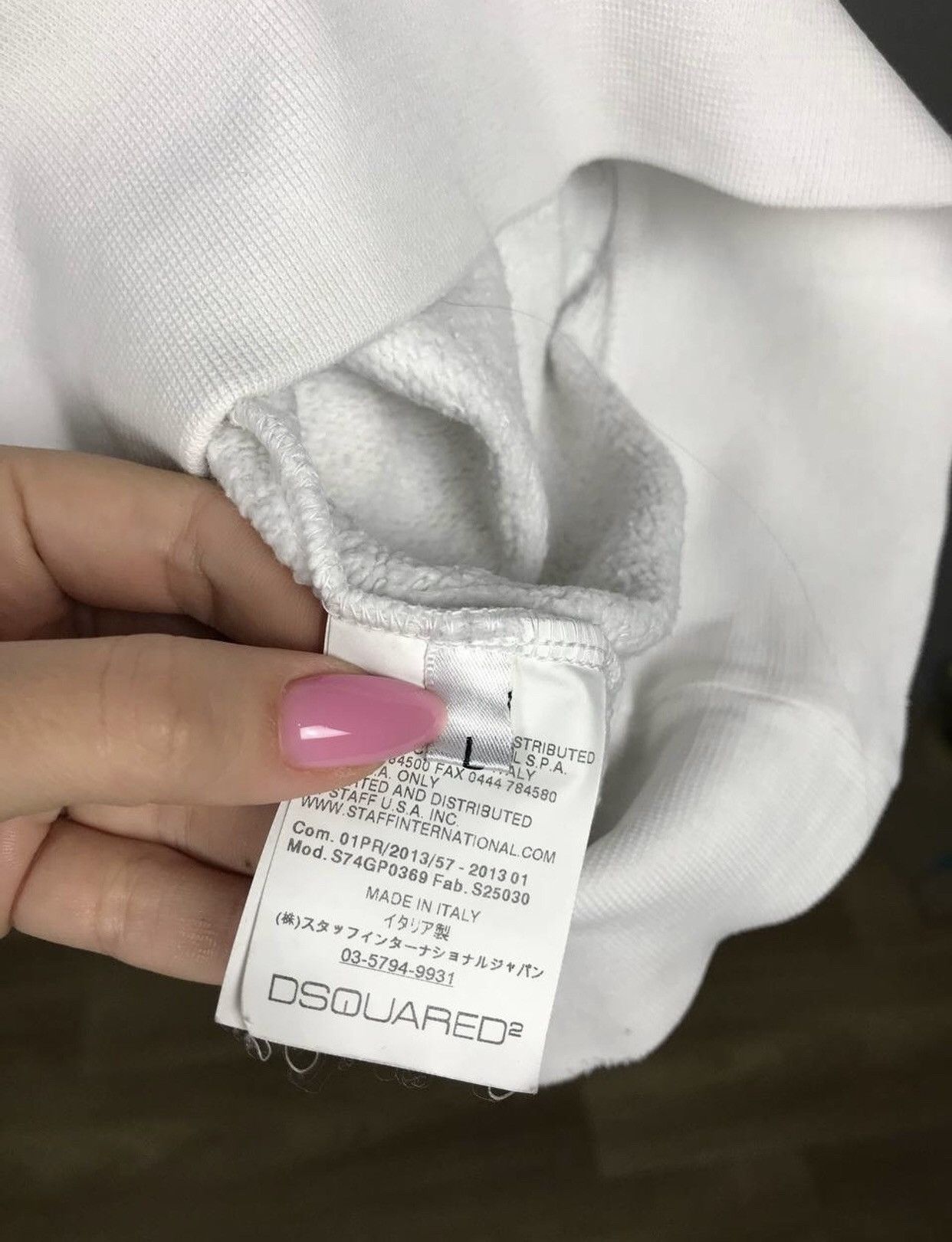 Dsquared2 Dsquared 2 vintage luxury streetwear sweatshirt Size US L / EU 52-54 / 3 - 5 Thumbnail