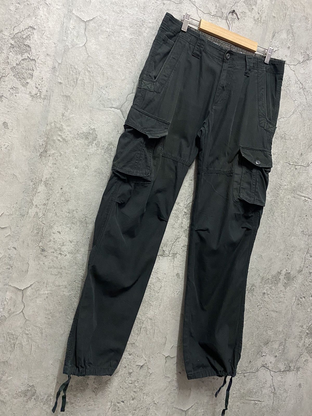 Airwalk × Vintage Vintage Airwalk Cargo Parachute Drawstring Pants Size US 32 / EU 48 - 5 Thumbnail