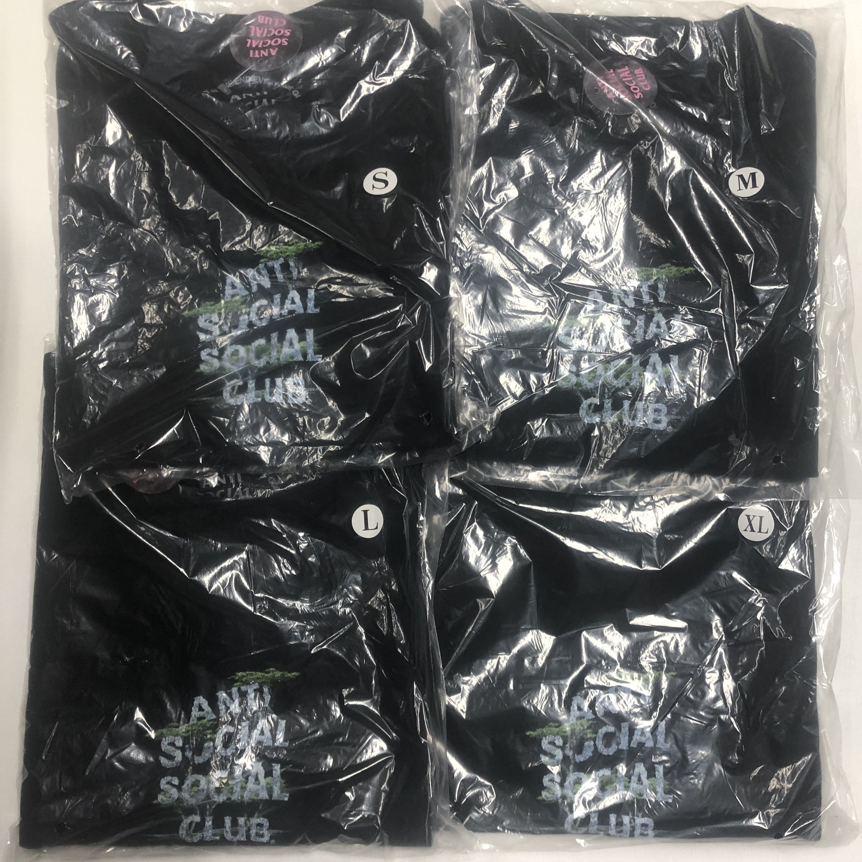 Anti Social Social Club DS member exclusive ASSC Trees Logo Retired Black Tee CPFM Size US M / EU 48-50 / 2 - 7 Thumbnail