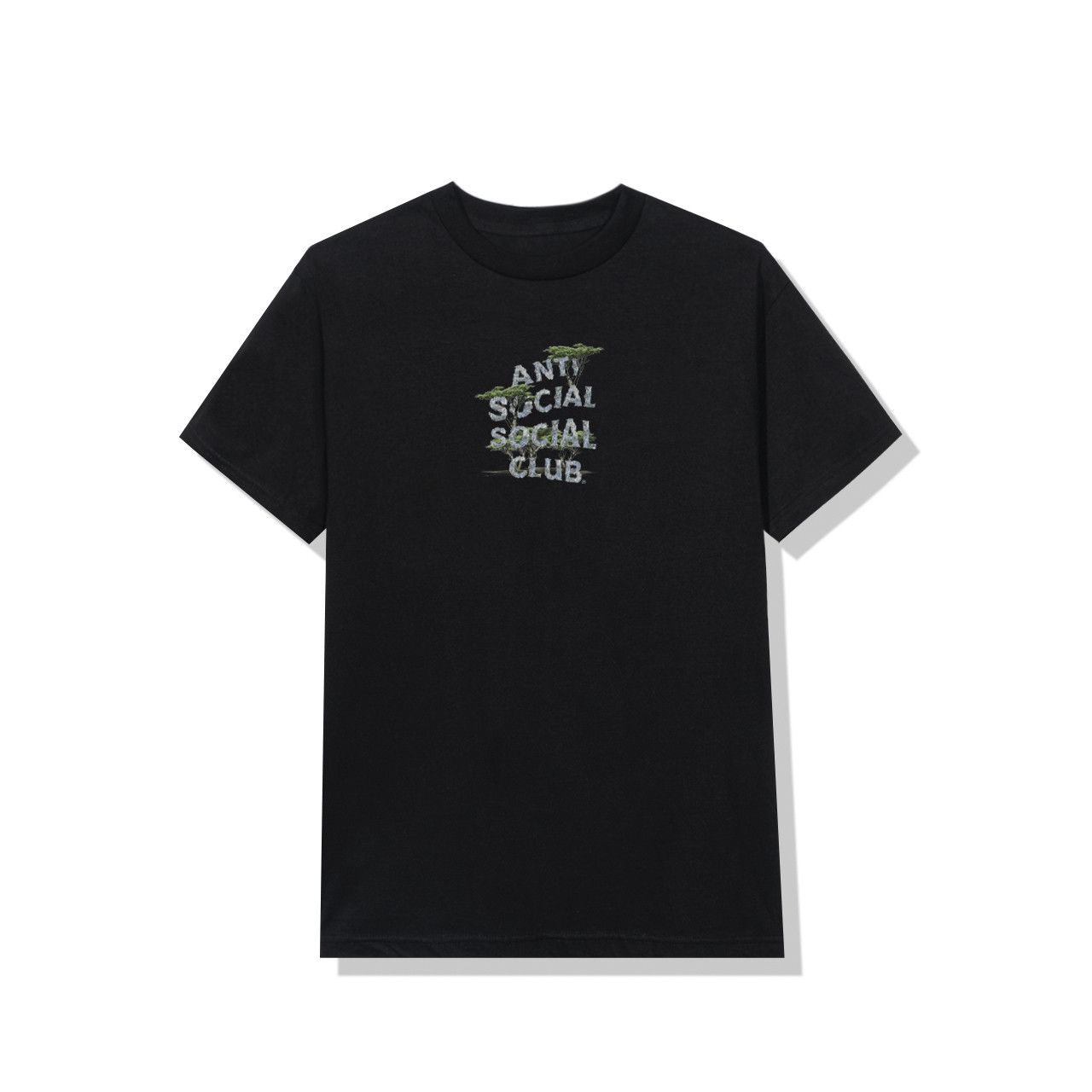 Anti Social Social Club DS member exclusive ASSC Trees Logo Retired Black Tee CPFM Size US M / EU 48-50 / 2 - 4 Thumbnail