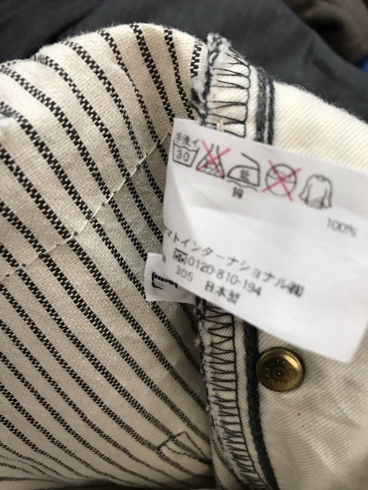 Japanese Brand No Concept But Good Sense Made in Japan Striped Pant Size US 31 - 14 Thumbnail