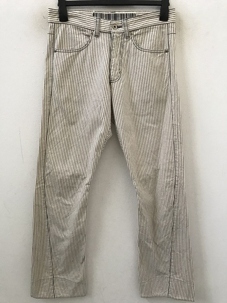 Japanese Brand No Concept But Good Sense Made in Japan Striped Pant Size US 31 - 1 Thumbnail