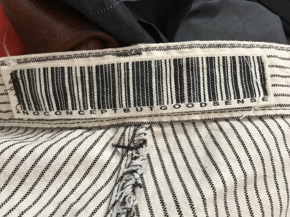 Japanese Brand No Concept But Good Sense Made in Japan Striped Pant Size US 31 - 12 Thumbnail