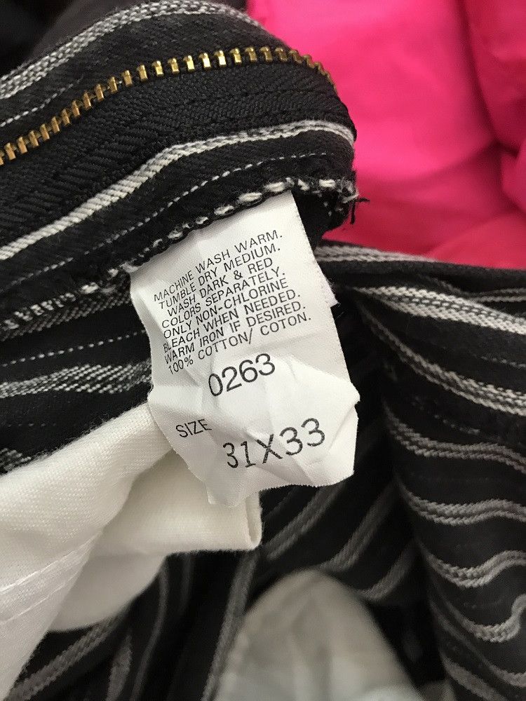 Lee Japanese Lee Sanforized Striped Pant Size US 31 - 14 Thumbnail