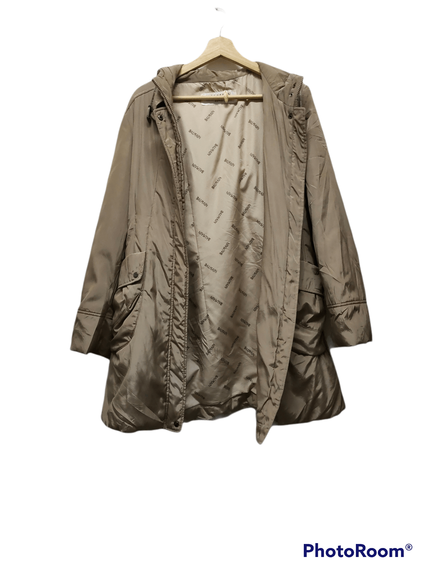 Pierre Balmain Pierre Balmain Paris long jacket zip hoodie rare Size US M / EU 48-50 / 2 - 3 Thumbnail