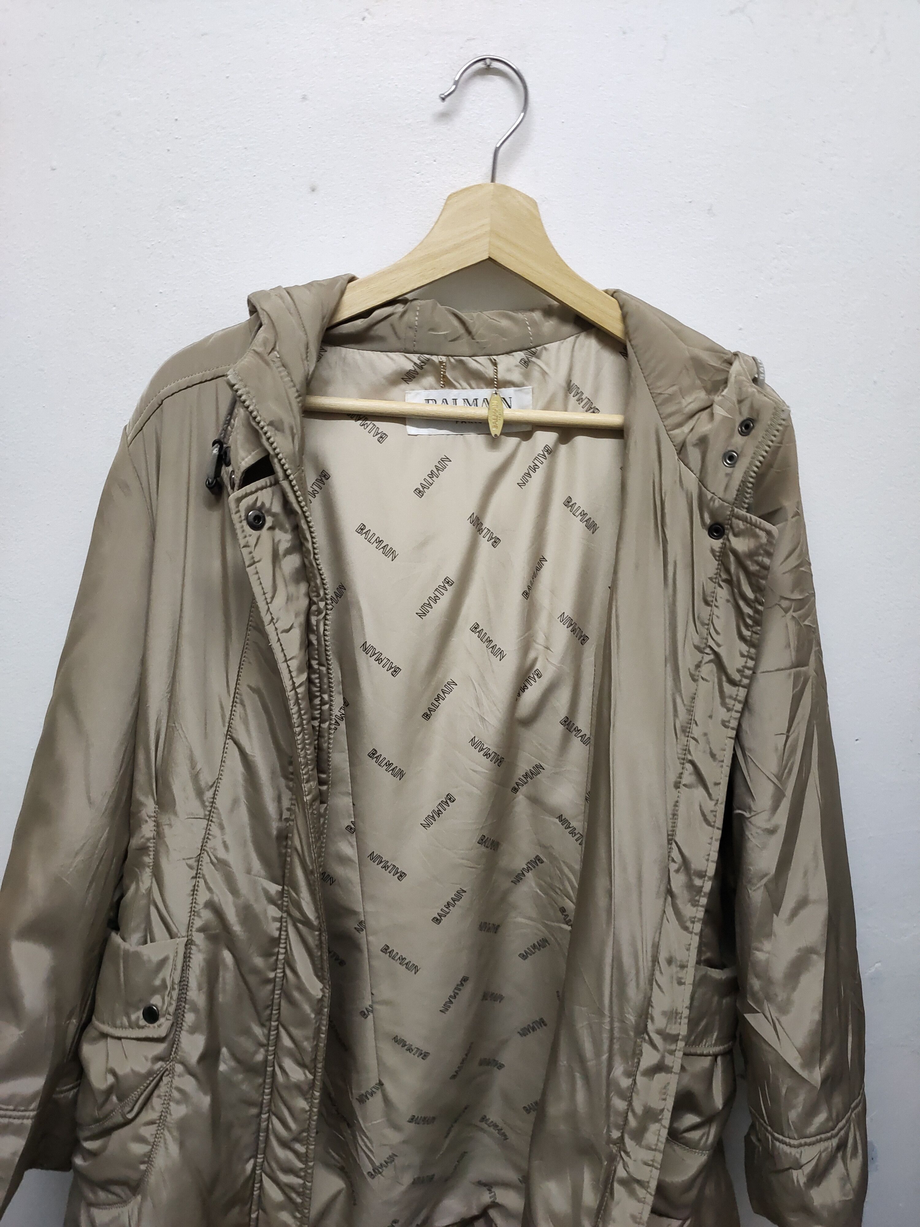 Pierre Balmain Pierre Balmain Paris long jacket zip hoodie rare Size US M / EU 48-50 / 2 - 11 Thumbnail