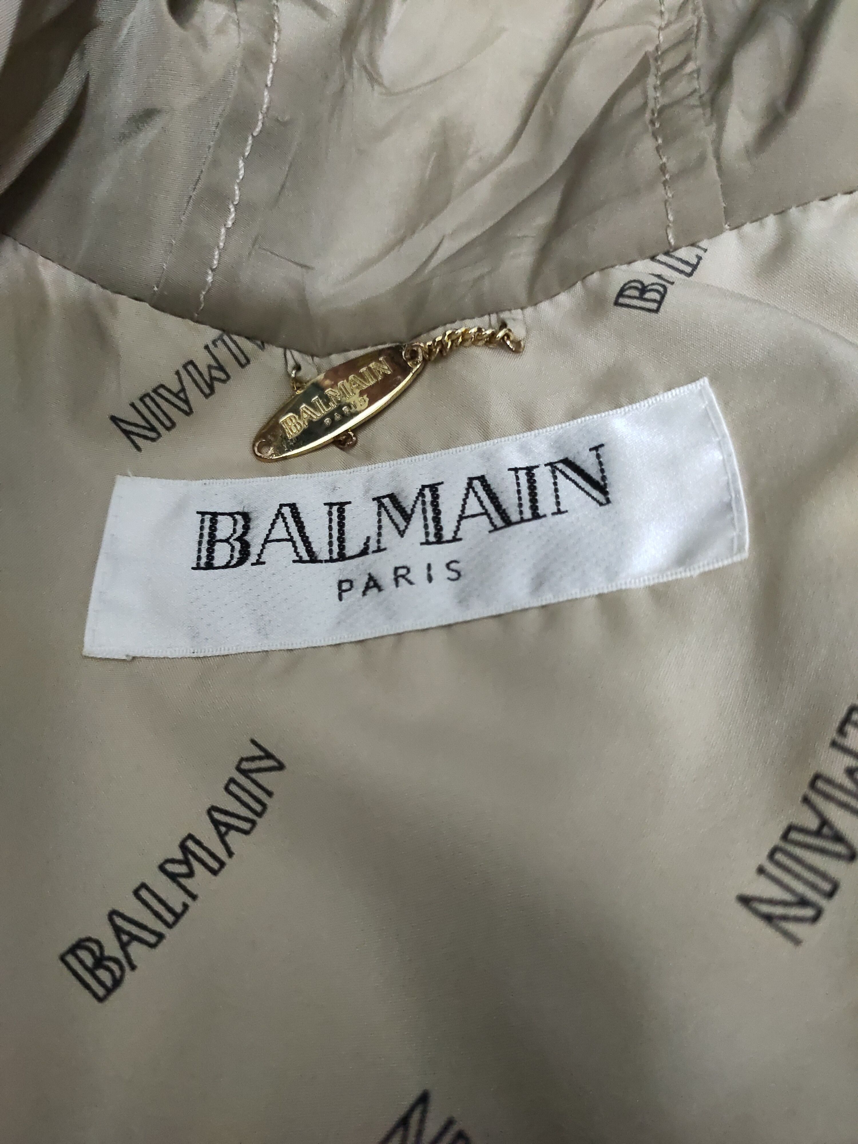 Pierre Balmain Pierre Balmain Paris long jacket zip hoodie rare Size US M / EU 48-50 / 2 - 7 Thumbnail