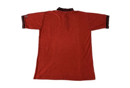 Coca Cola × Vintage Hype 80s 90s Coca Cola Permanent Press Ringer Polo Tee Size US L / EU 52-54 / 3 - 5 Thumbnail