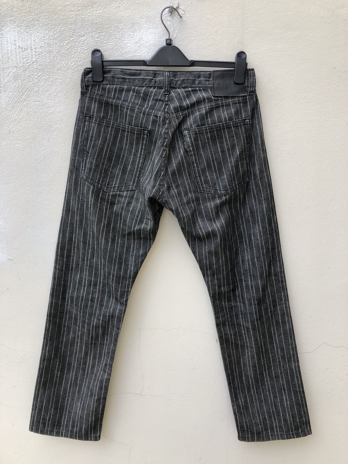 Beams Plus Vintage Japanese Designer Beams Made in Japan Striped Pant Size US 31 - 6 Thumbnail
