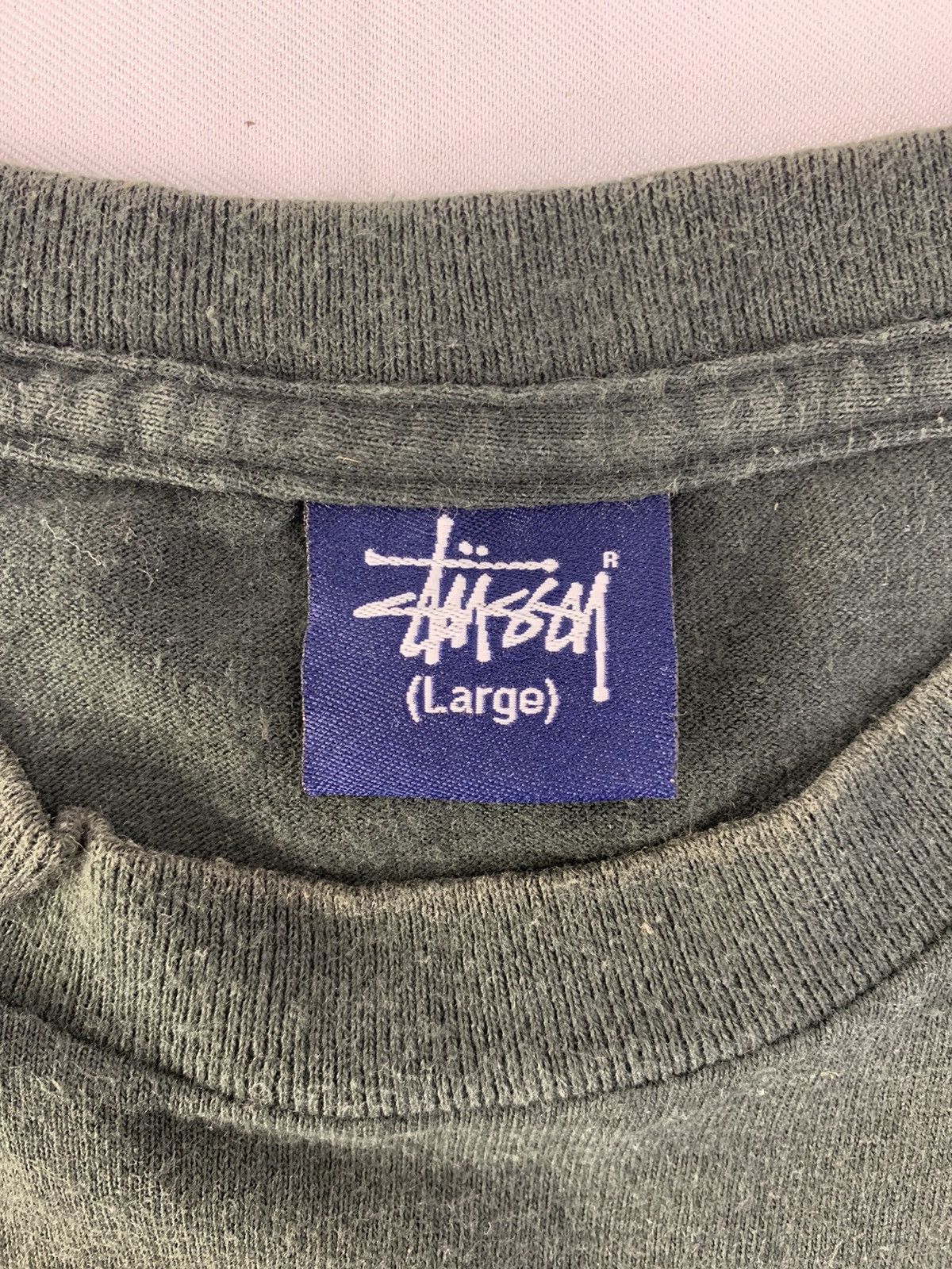Stussy Vintage Stussy Empire State 21 Spell Out Printed Tee Size US L / EU 52-54 / 3 - 3 Thumbnail