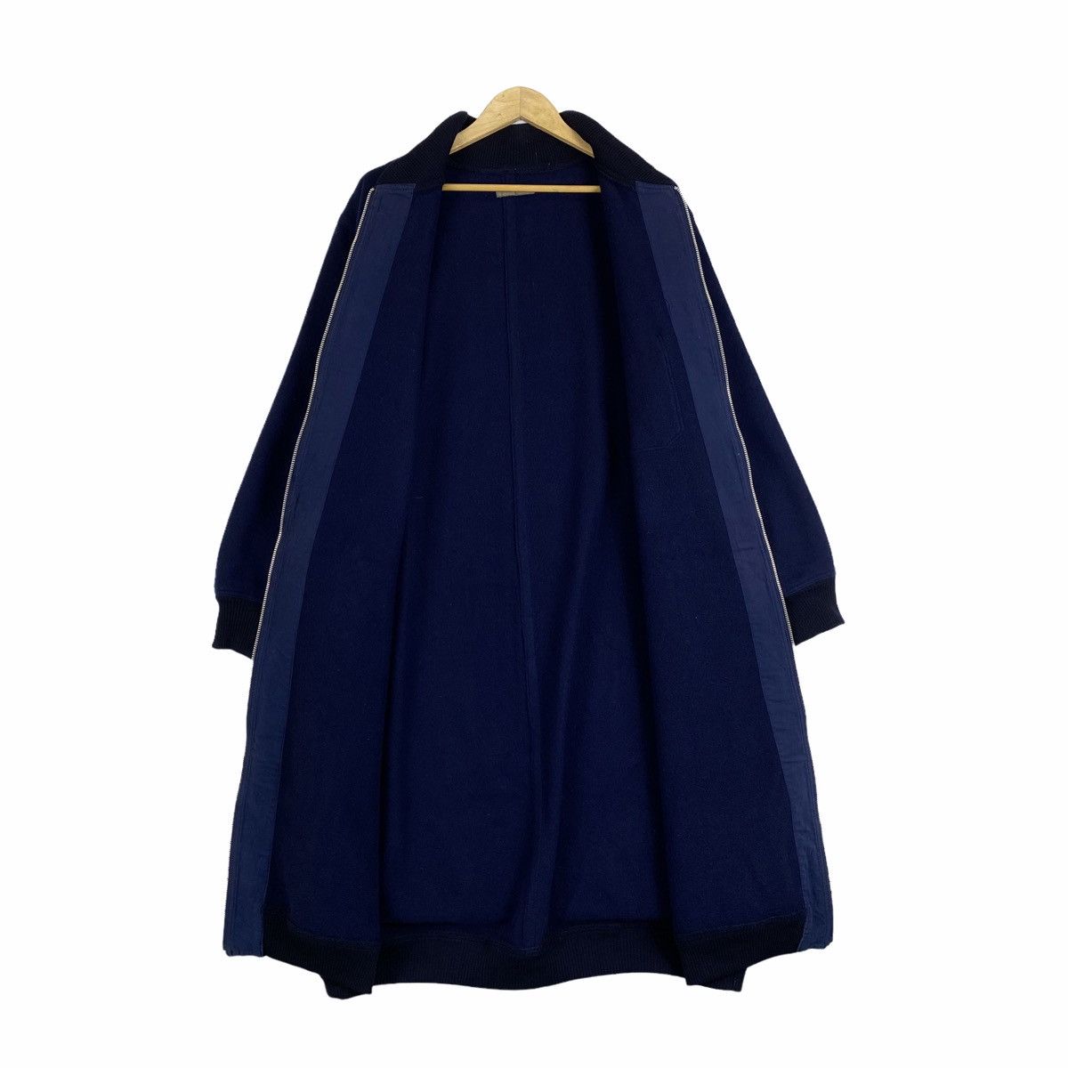 Japanese Brand × Y's × Yohji Yamamoto Vintage Y’S YOHJI YAMAMOTO Japanese Wool Long Coat Jacket Size XL / US 12-14 / IT 48-50 - 3 Thumbnail