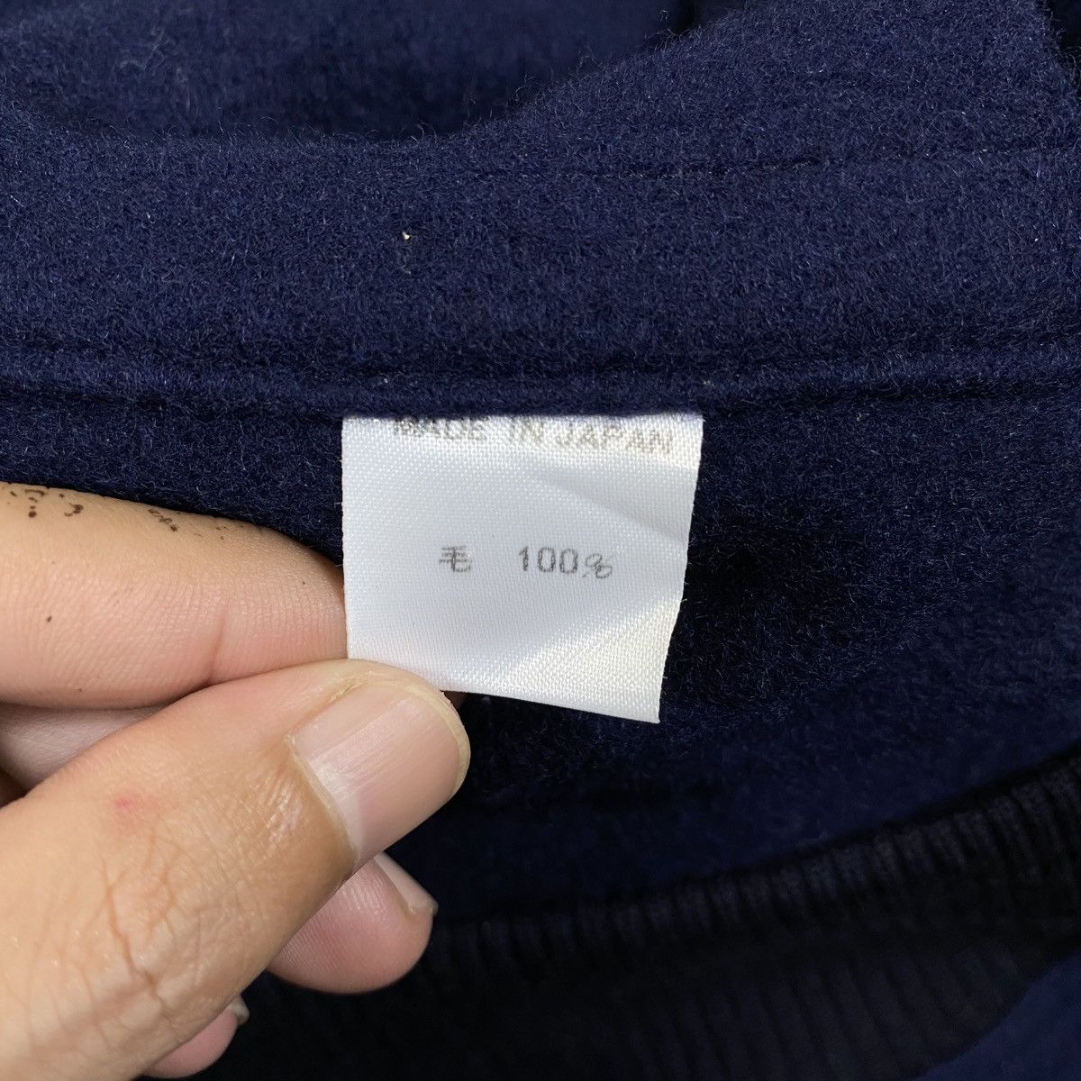 Japanese Brand × Y's × Yohji Yamamoto Vintage Y’S YOHJI YAMAMOTO Japanese Wool Long Coat Jacket Size XL / US 12-14 / IT 48-50 - 10 Thumbnail
