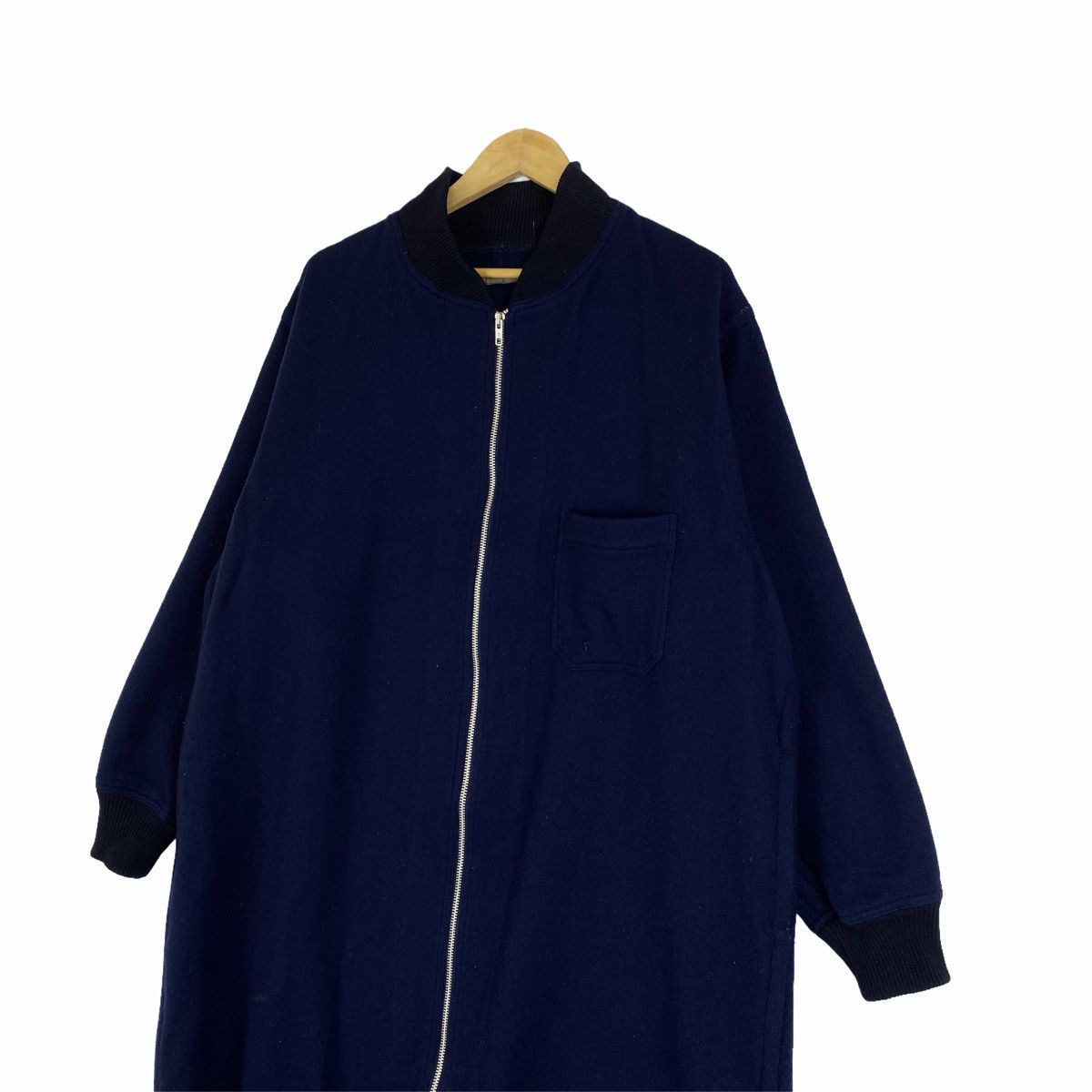 Japanese Brand × Y's × Yohji Yamamoto Vintage Y’S YOHJI YAMAMOTO Japanese Wool Long Coat Jacket Size XL / US 12-14 / IT 48-50 - 6 Thumbnail