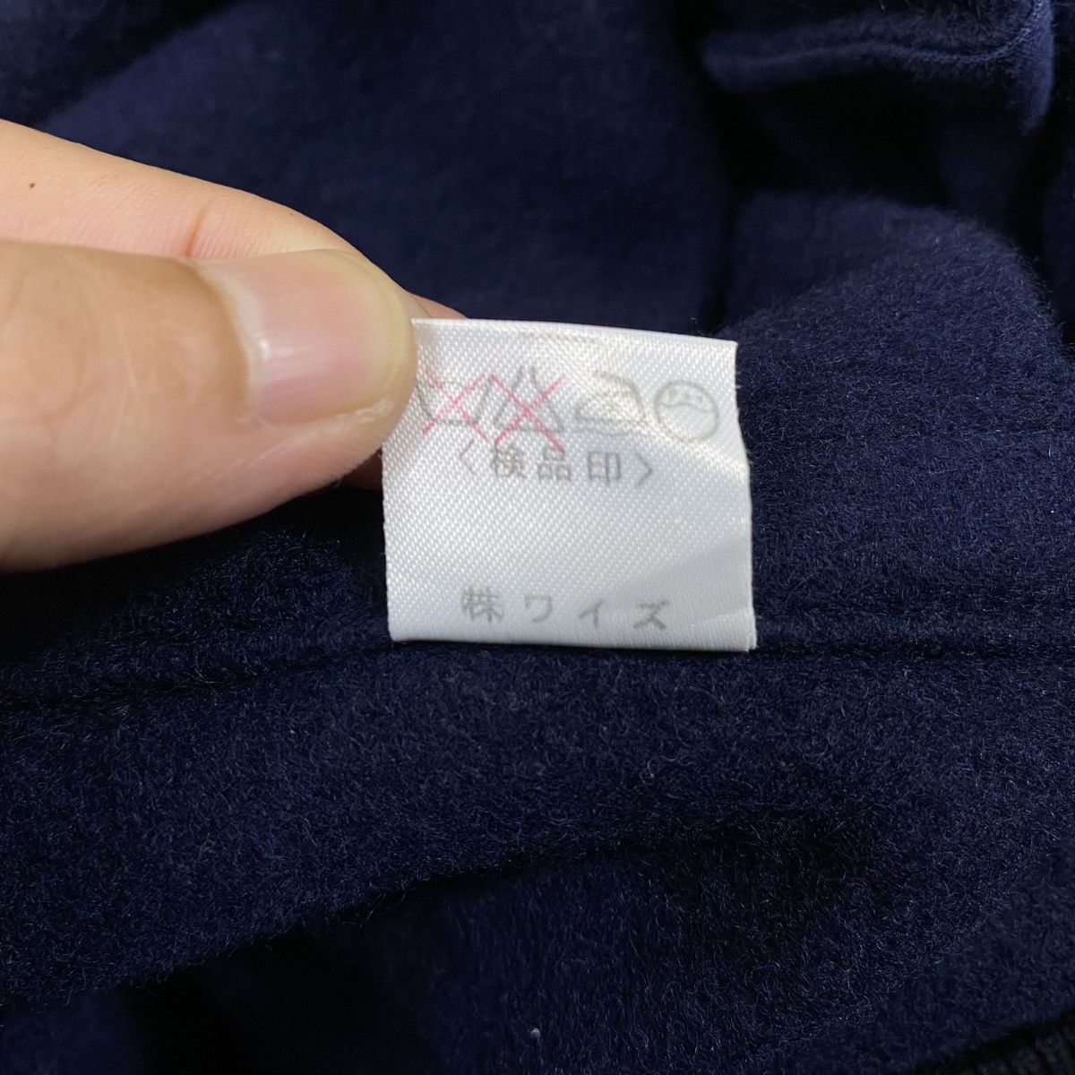 Japanese Brand × Y's × Yohji Yamamoto Vintage Y’S YOHJI YAMAMOTO Japanese Wool Long Coat Jacket Size XL / US 12-14 / IT 48-50 - 11 Thumbnail