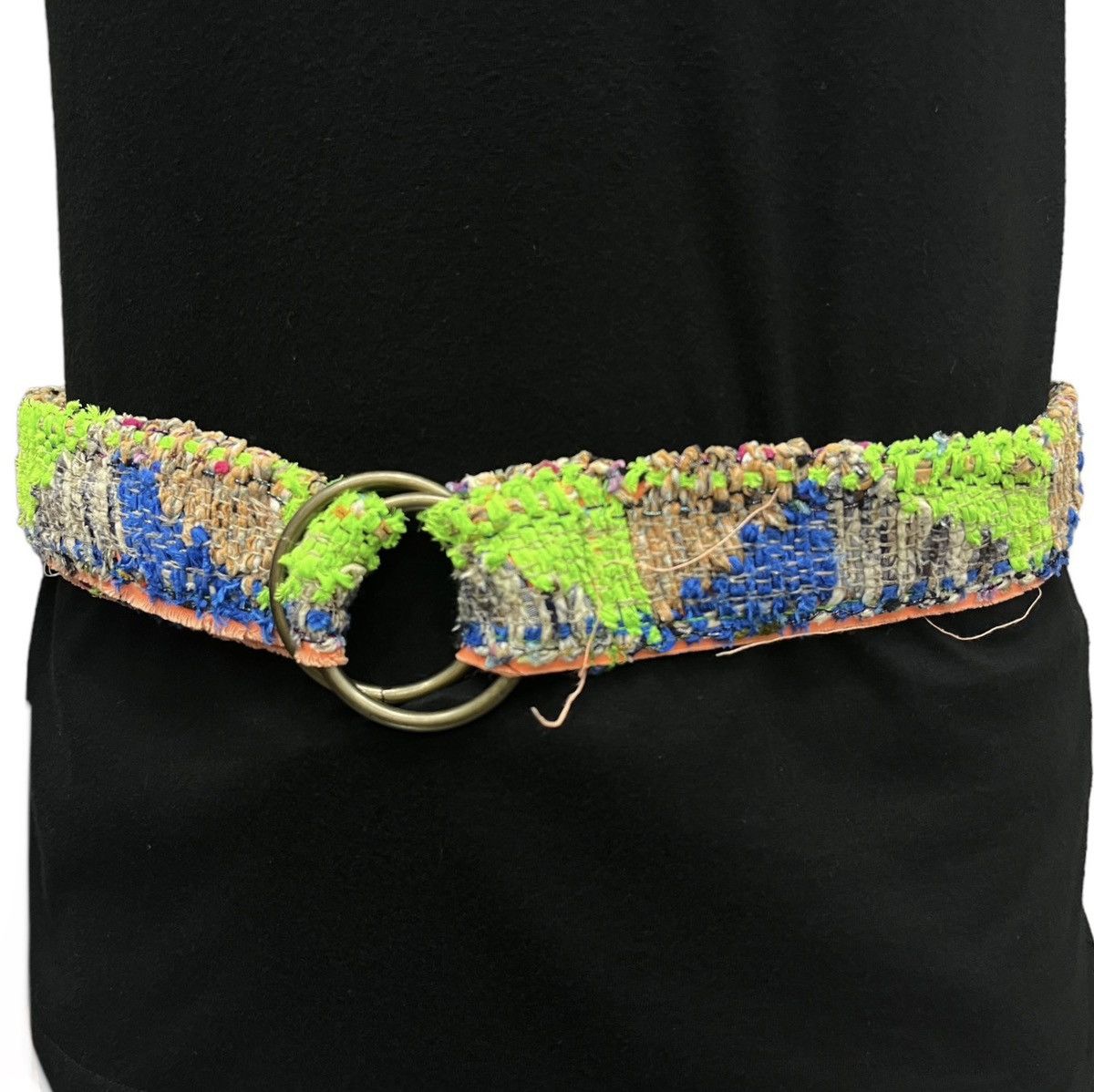 Ne-Net ISSEY MIYAKE NE-NET Patchwork Cotton Belt Size ONE SIZE - 8 Thumbnail