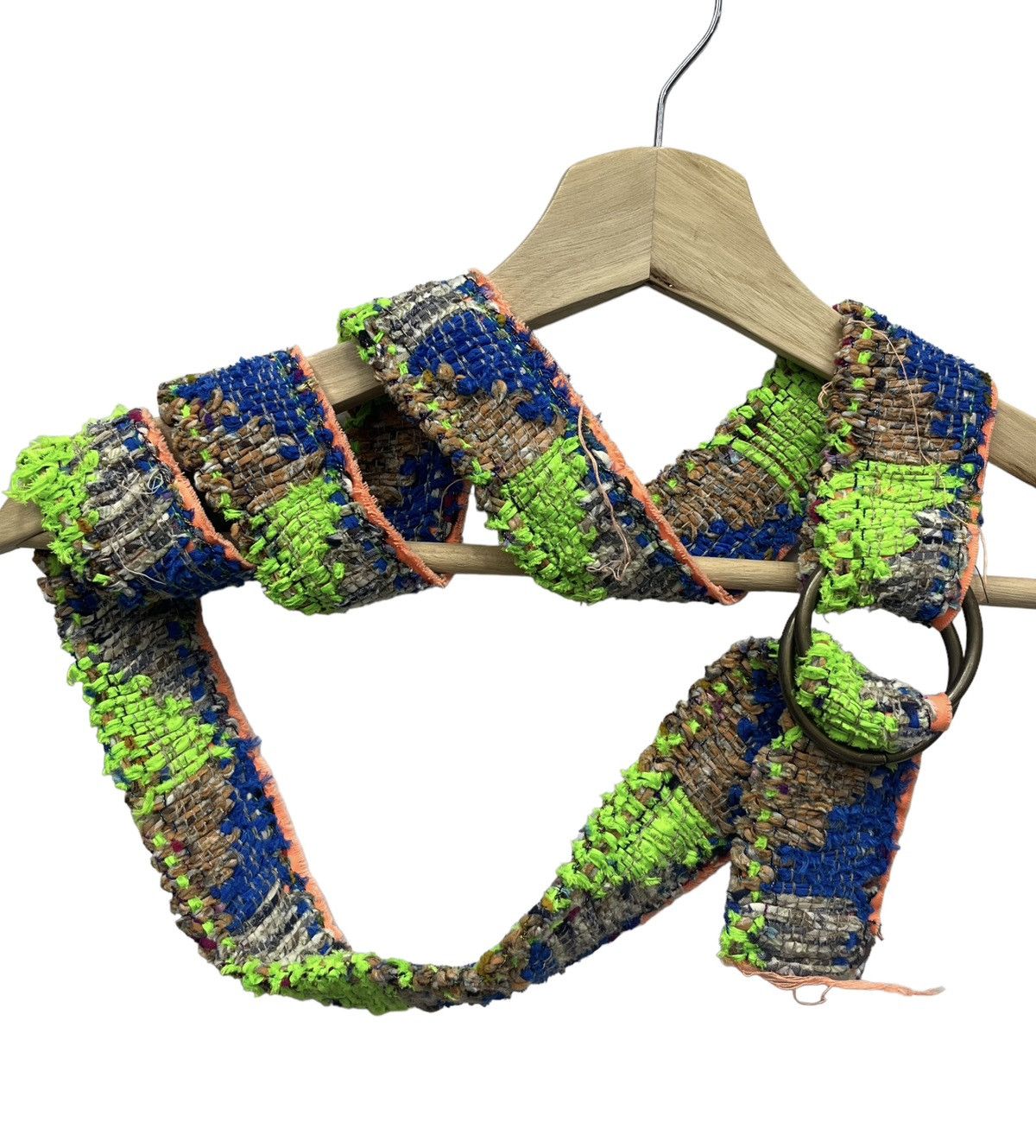 Ne-Net ISSEY MIYAKE NE-NET Patchwork Cotton Belt Size ONE SIZE - 2 Thumbnail