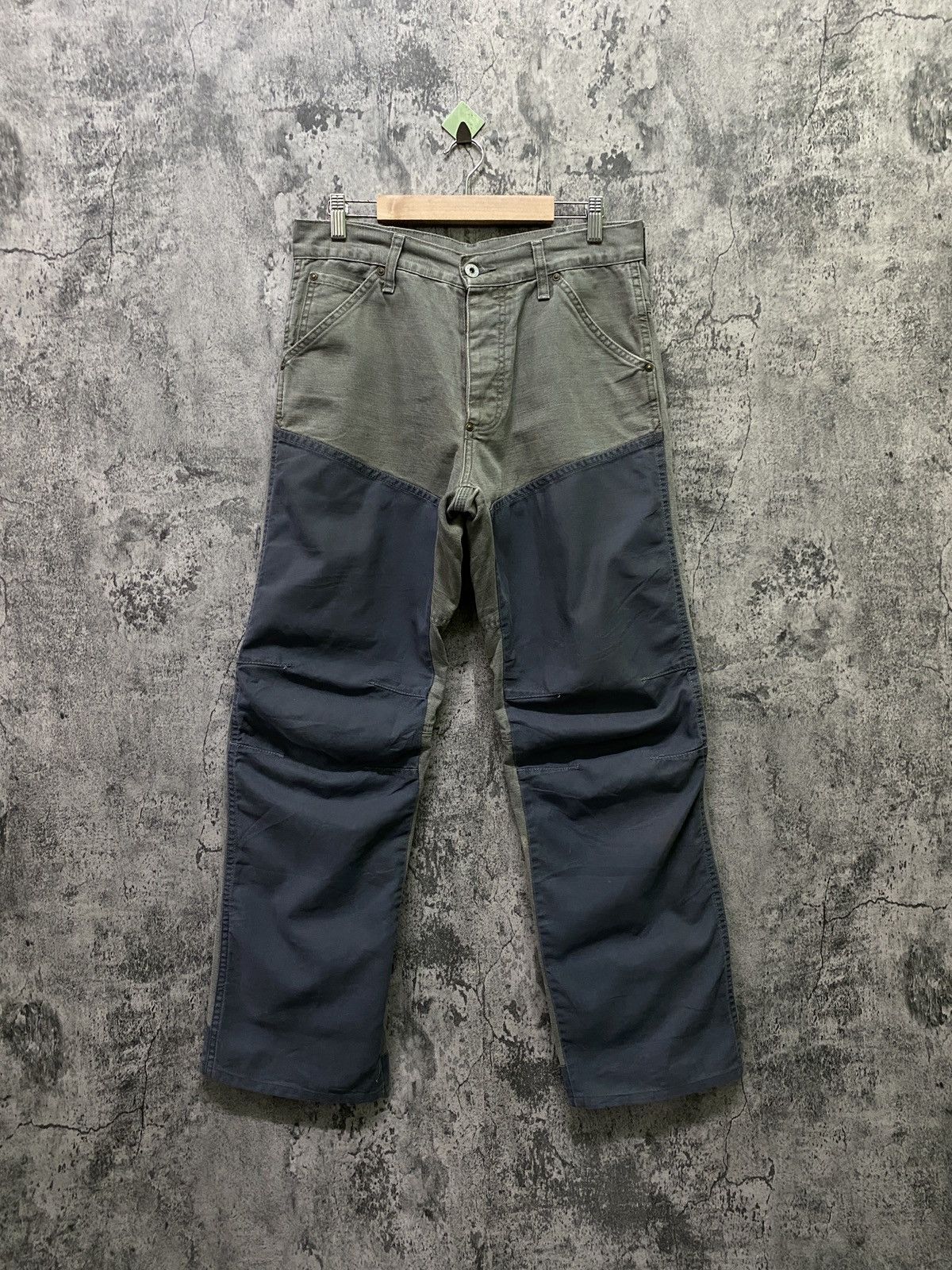 image of G Star Raw x Vintage G-Star Raw Shortcut Engineer Hybrid Pants in Grey, Men's (Size 30)