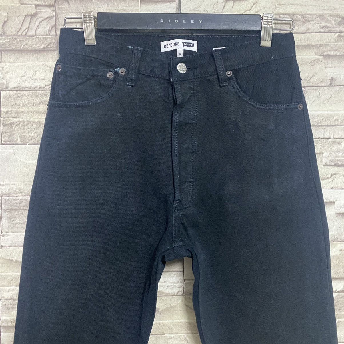 RE/DONE Re/Done Denim Flare Jeans Reconstructed Size 27" / US 4 / IT 40 - 4 Thumbnail