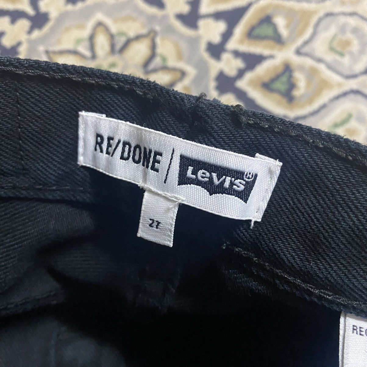 RE/DONE Re/Done Denim Flare Jeans Reconstructed Size 27" / US 4 / IT 40 - 19 Thumbnail