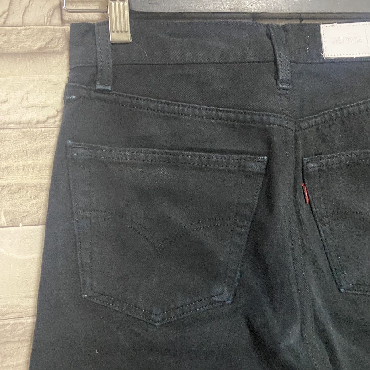 RE/DONE Re/Done Denim Flare Jeans Reconstructed Size 27" / US 4 / IT 40 - 16 Thumbnail