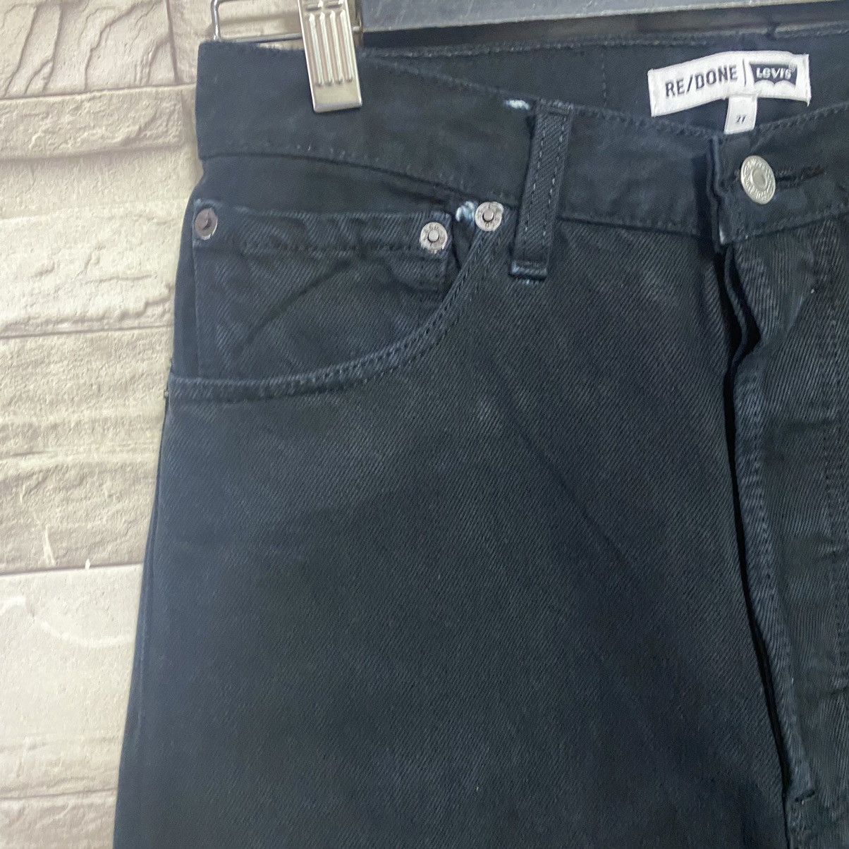 RE/DONE Re/Done Denim Flare Jeans Reconstructed Size 27" / US 4 / IT 40 - 7 Thumbnail