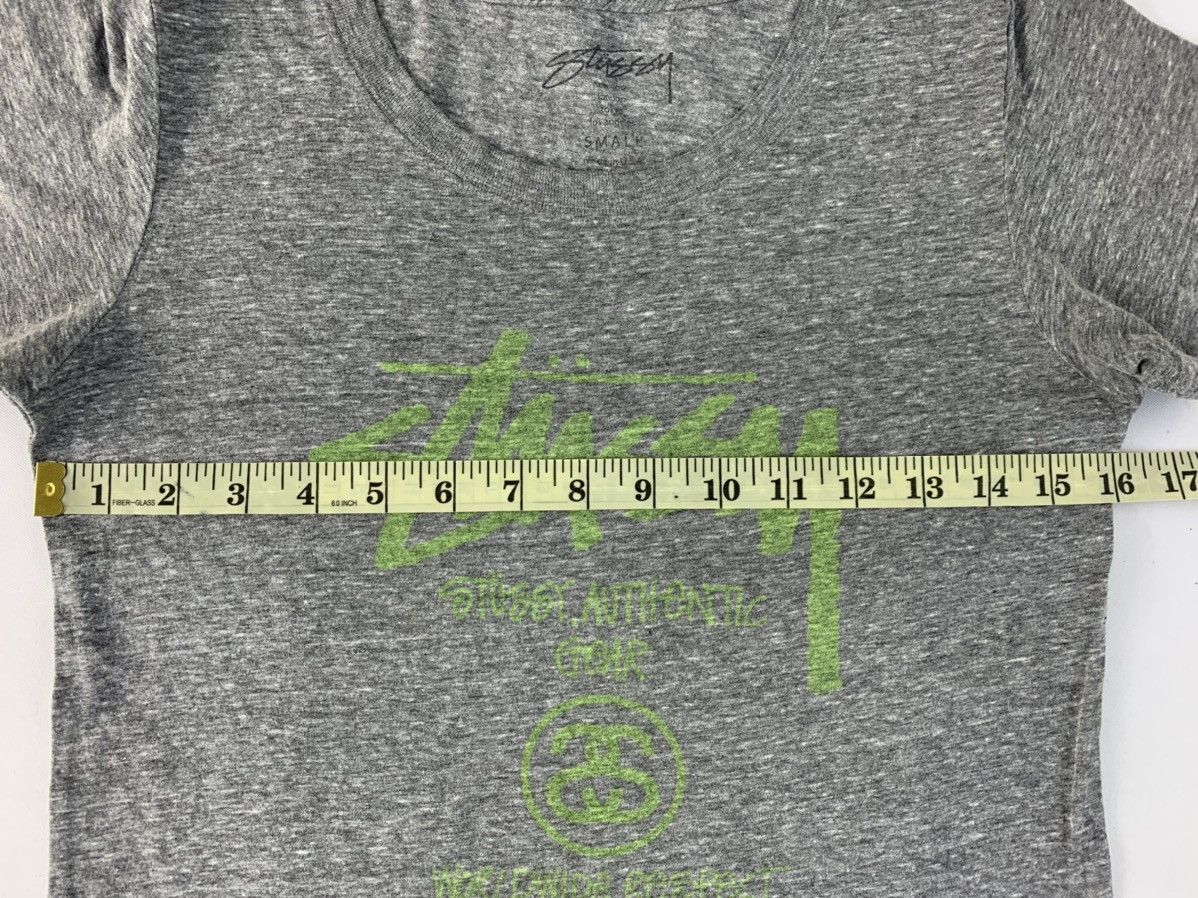 Stussy Hype Stussy Authentic Gear Worldwide Printed Tee Tshirt Size S / US 4 / IT 40 - 6 Thumbnail