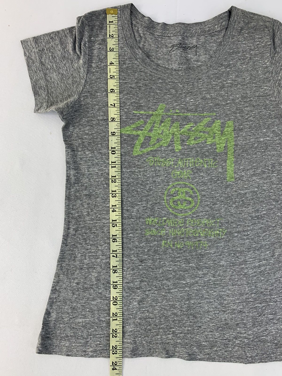 Stussy Hype Stussy Authentic Gear Worldwide Printed Tee Tshirt Size S / US 4 / IT 40 - 7 Thumbnail