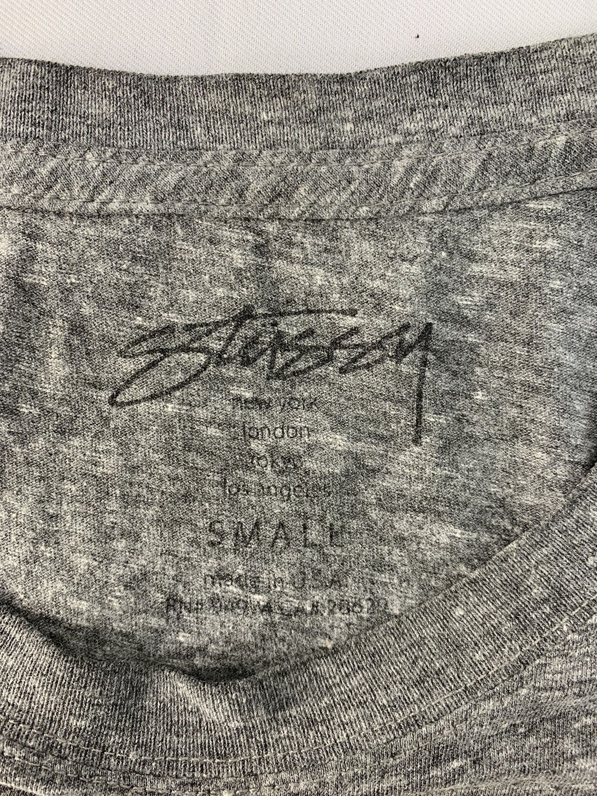 Stussy Hype Stussy Authentic Gear Worldwide Printed Tee Tshirt Size S / US 4 / IT 40 - 4 Thumbnail