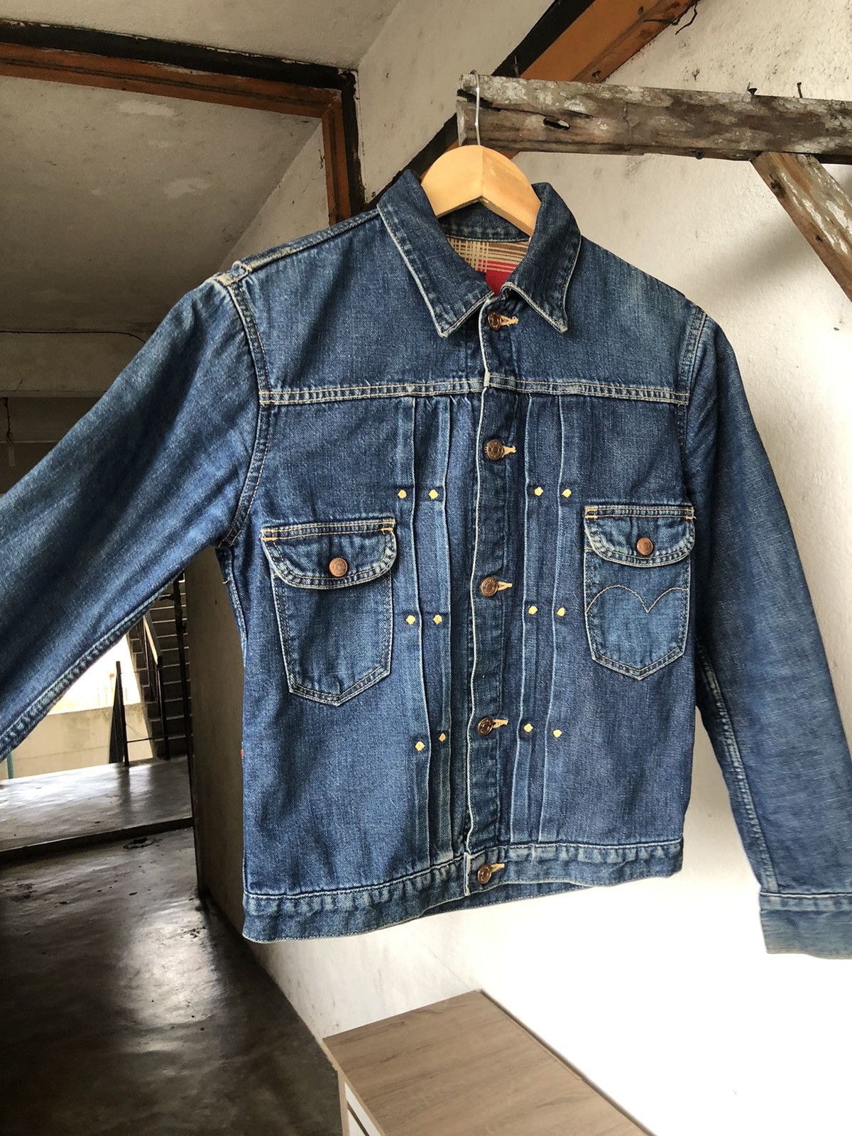 Hysteric Glamour Rare❗️Vintage Hysteric Glamour Denim Trucker Jacket Size US XS / EU 42 / 0 - 11 Thumbnail