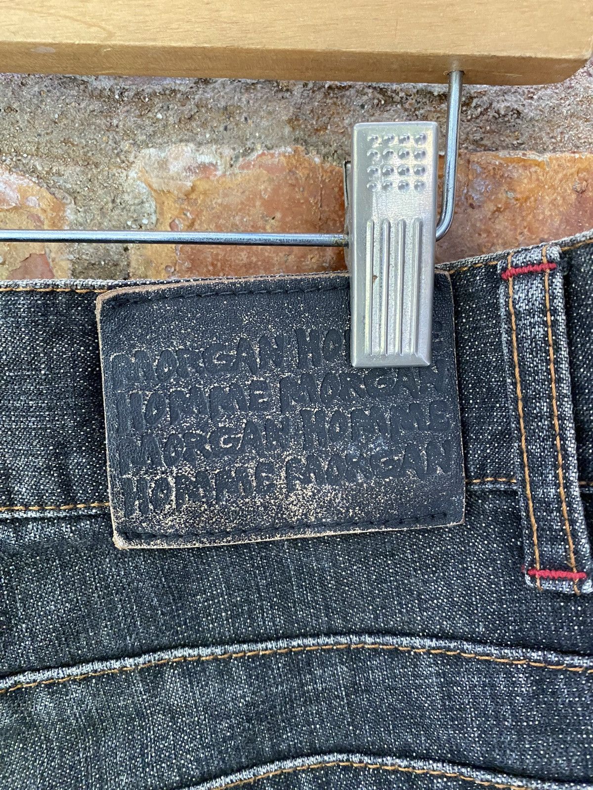 5351 POUR LES HOMMES 90s Morgan Home Center Zipper Flare pants Size US 31 - 13 Thumbnail