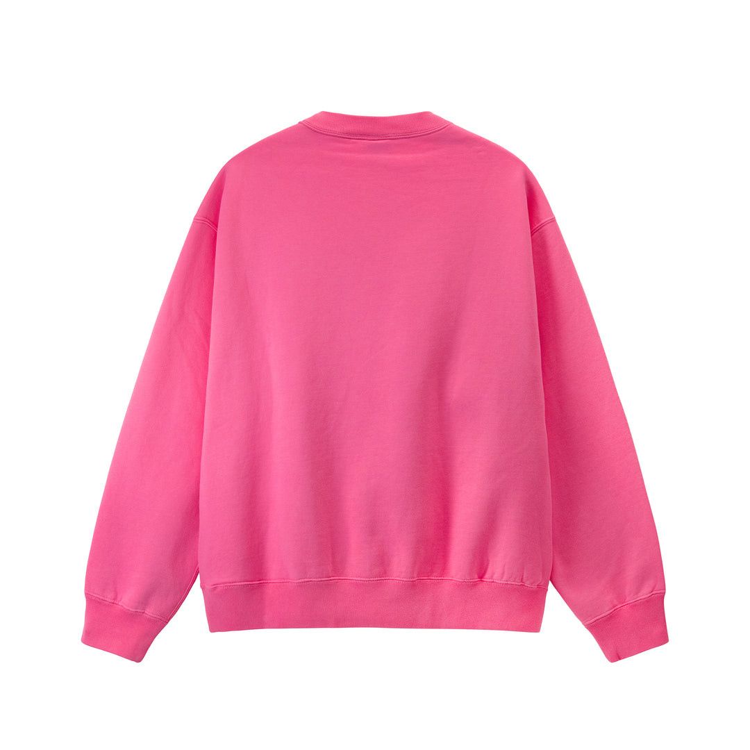 Stussy × Nike NRG Washed Fleece Crew Nike x Stussy Wash Crew Fleece Black Men's - US