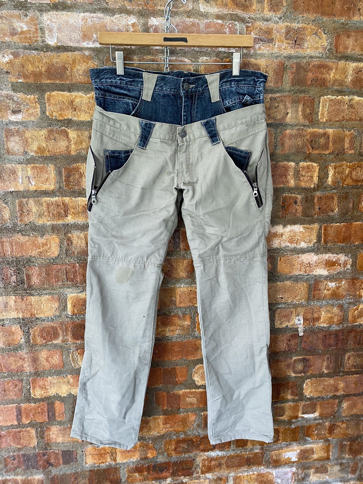 PPFM PPFM Double waist Hybrids pants Size US 33 - 2 Thumbnail