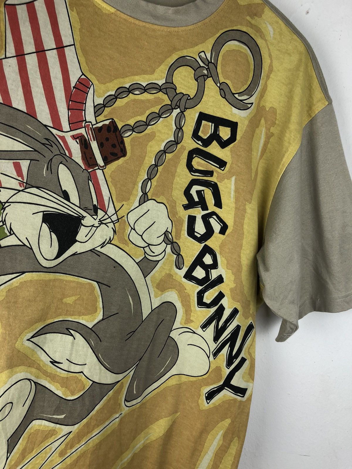 Cartoon Network Vintage Bugs Bunny Full Print Cartoon T-Shirt Size US L / EU 52-54 / 3 - 6 Thumbnail