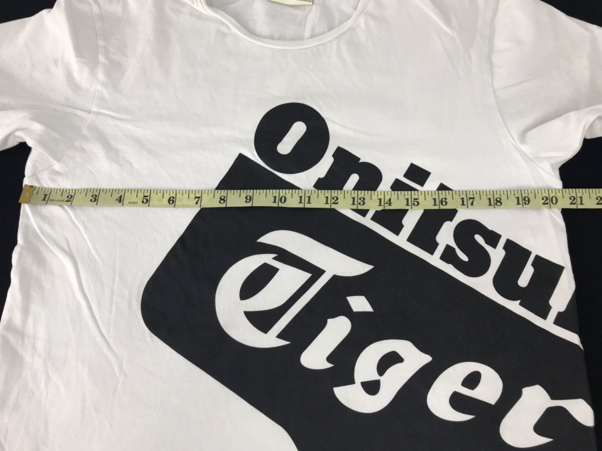 Onitsuka Tiger × Vintage Vtg Onitsuka Tiger Spell Out Japanese Brand Clothing Tee Size US M / EU 48-50 / 2 - 8 Thumbnail