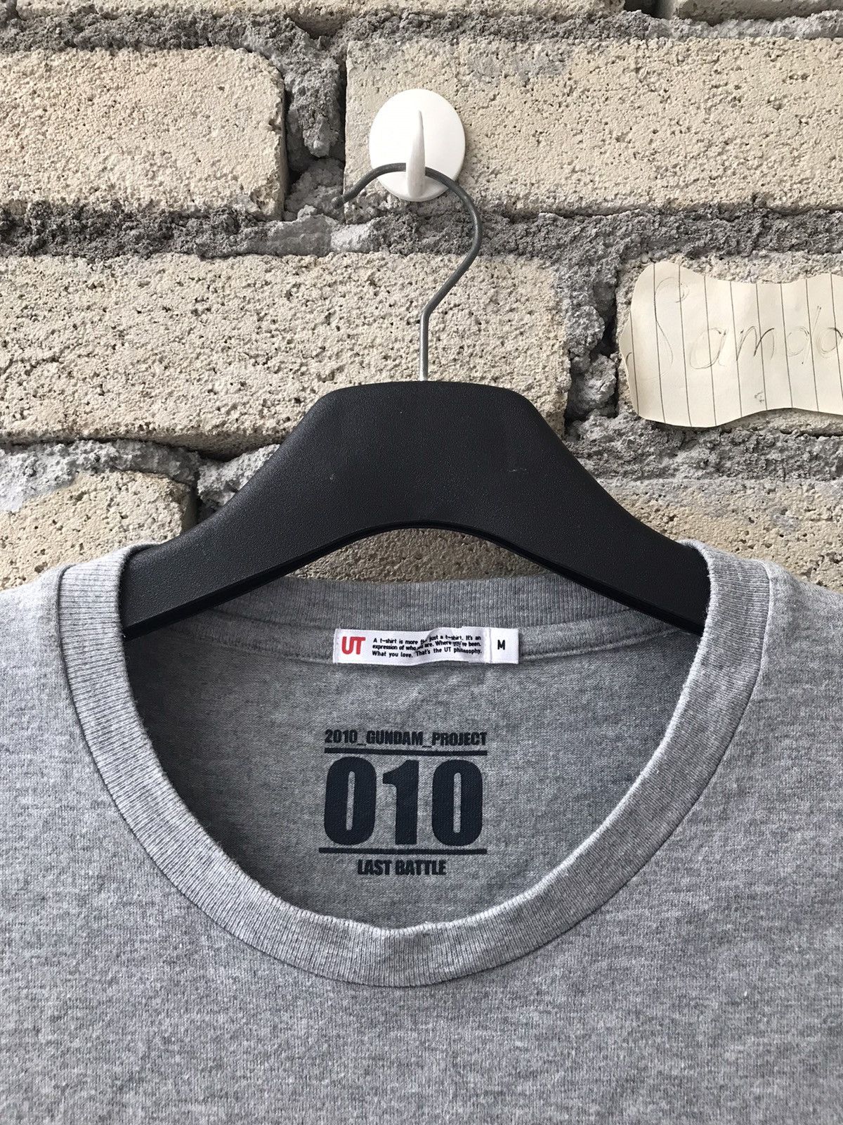 Anime × Japanese Brand Gundam Project 010 Last Battle Tshirt Nice Screen Size US S / EU 44-46 / 1 - 3 Thumbnail