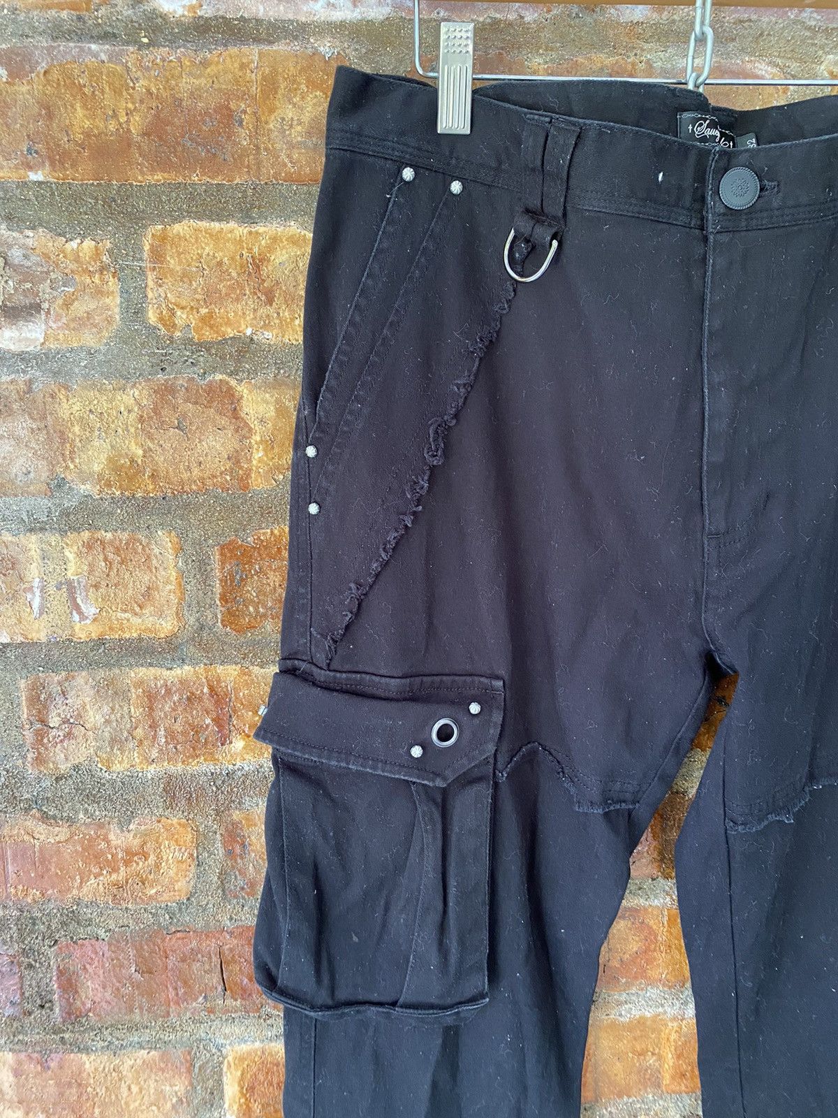Japanese Brand Vtg Laucy Cool Japan Bondage parachute pants Size US 33 - 5 Thumbnail