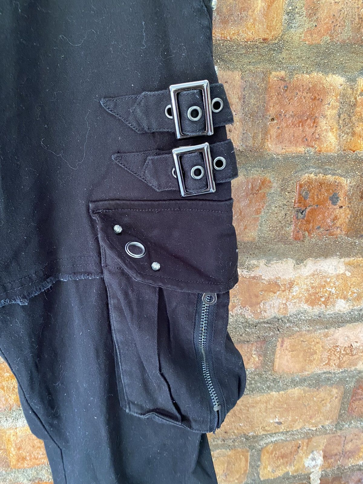 Japanese Brand Vtg Laucy Cool Japan Bondage parachute pants Size US 33 - 10 Thumbnail
