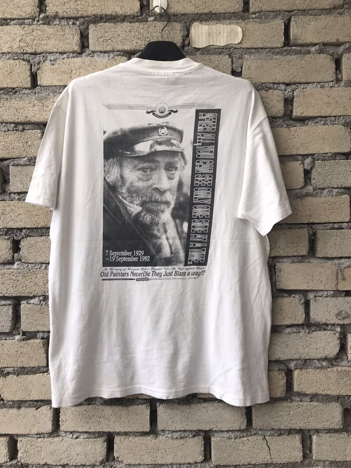 Vintage Vintage 90s KENNETH ROBERT HOWARD AfterMath Legendary Size US L / EU 52-54 / 3 - 1 Thumbnail