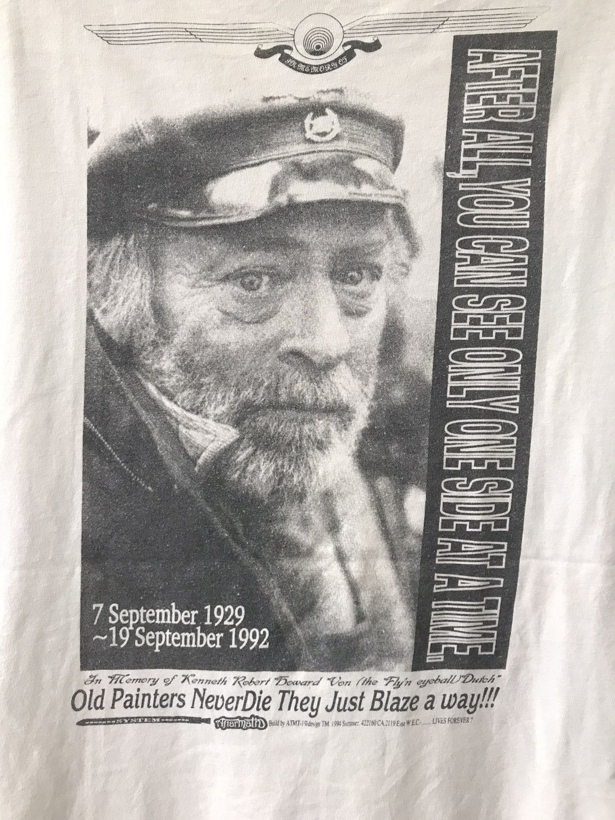 Vintage Vintage 90s KENNETH ROBERT HOWARD AfterMath Legendary Size US L / EU 52-54 / 3 - 4 Thumbnail
