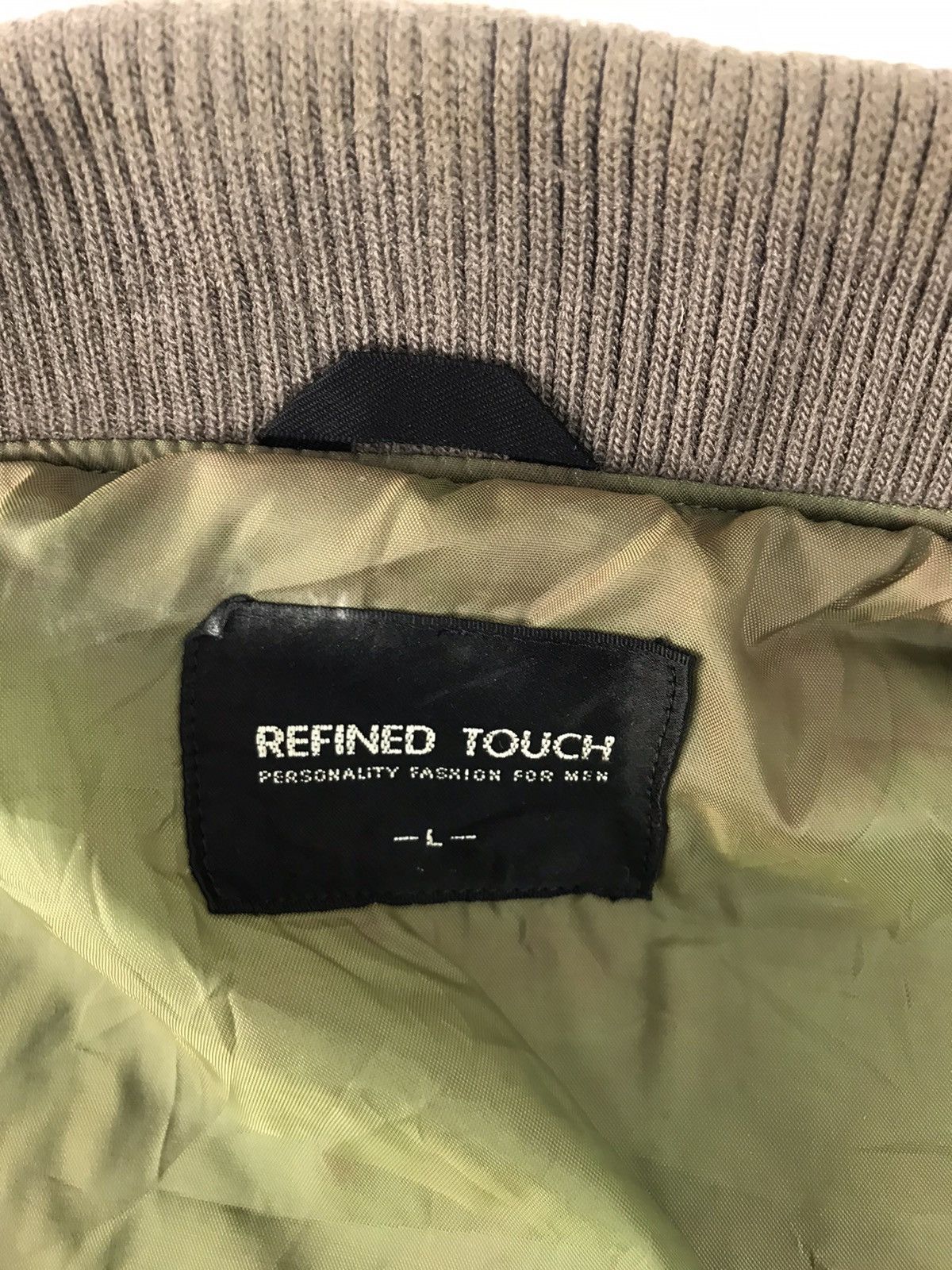 Vintage Refined Touch For Men Wool Jacket Double Pocket Design Size US L / EU 52-54 / 3 - 6 Thumbnail