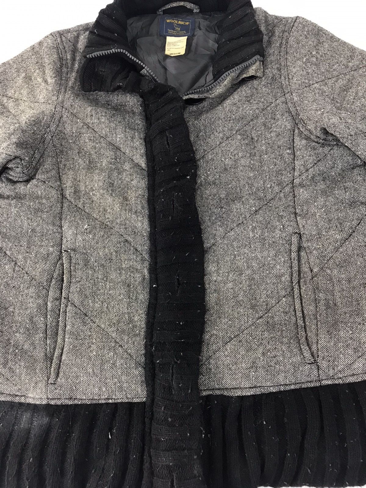 Vintage × Woolrich Woolen Mills Woolrich Woolen Mills Jacket Zipper Quilted Inner Size S / US 4 / IT 40 - 2 Thumbnail