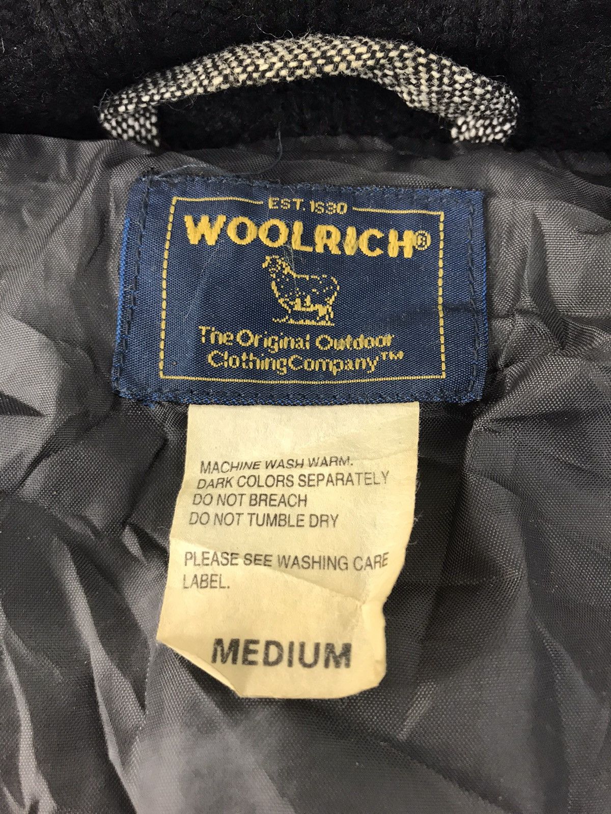 Vintage × Woolrich Woolen Mills Woolrich Woolen Mills Jacket Zipper Quilted Inner Size S / US 4 / IT 40 - 6 Thumbnail